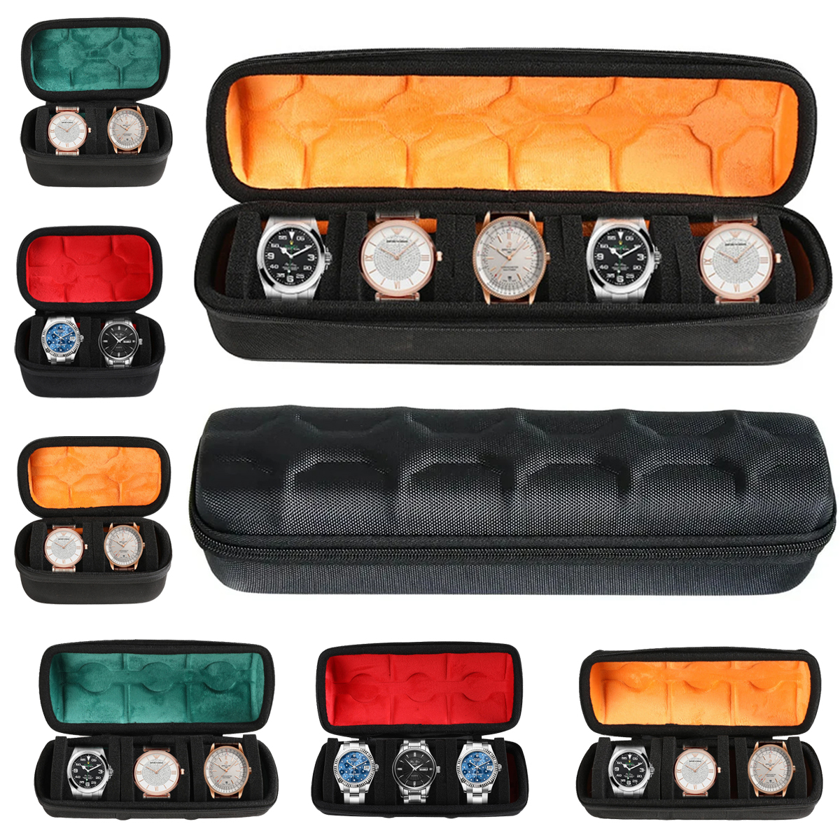 Cable Management Bag - EVA Watch Storage Box Organizer for