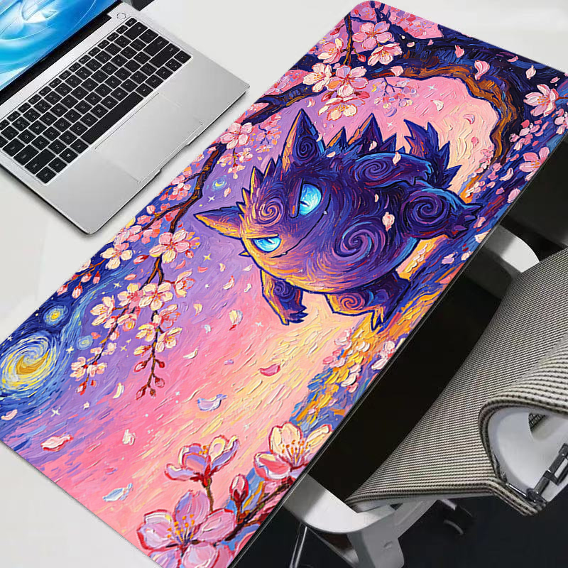 Laptop Accessories Mouse - Cherry Blossoms Pokemon Large Mouse Pad