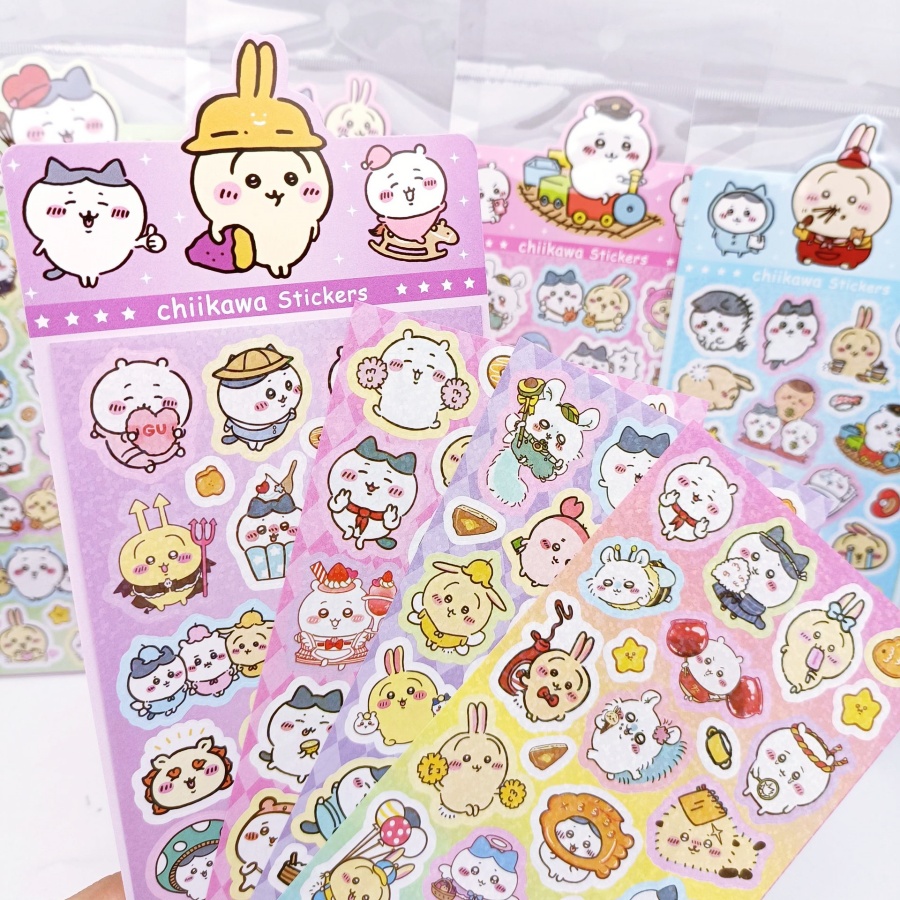 Laptop Accessories Kit - 1 set of 18 unique Chiikawa-themed