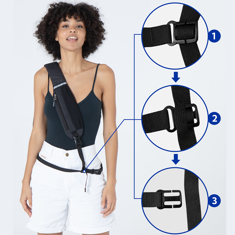WATERFLY Crossbody Sling Bag C - Laptop Accessories Women 评论和价格