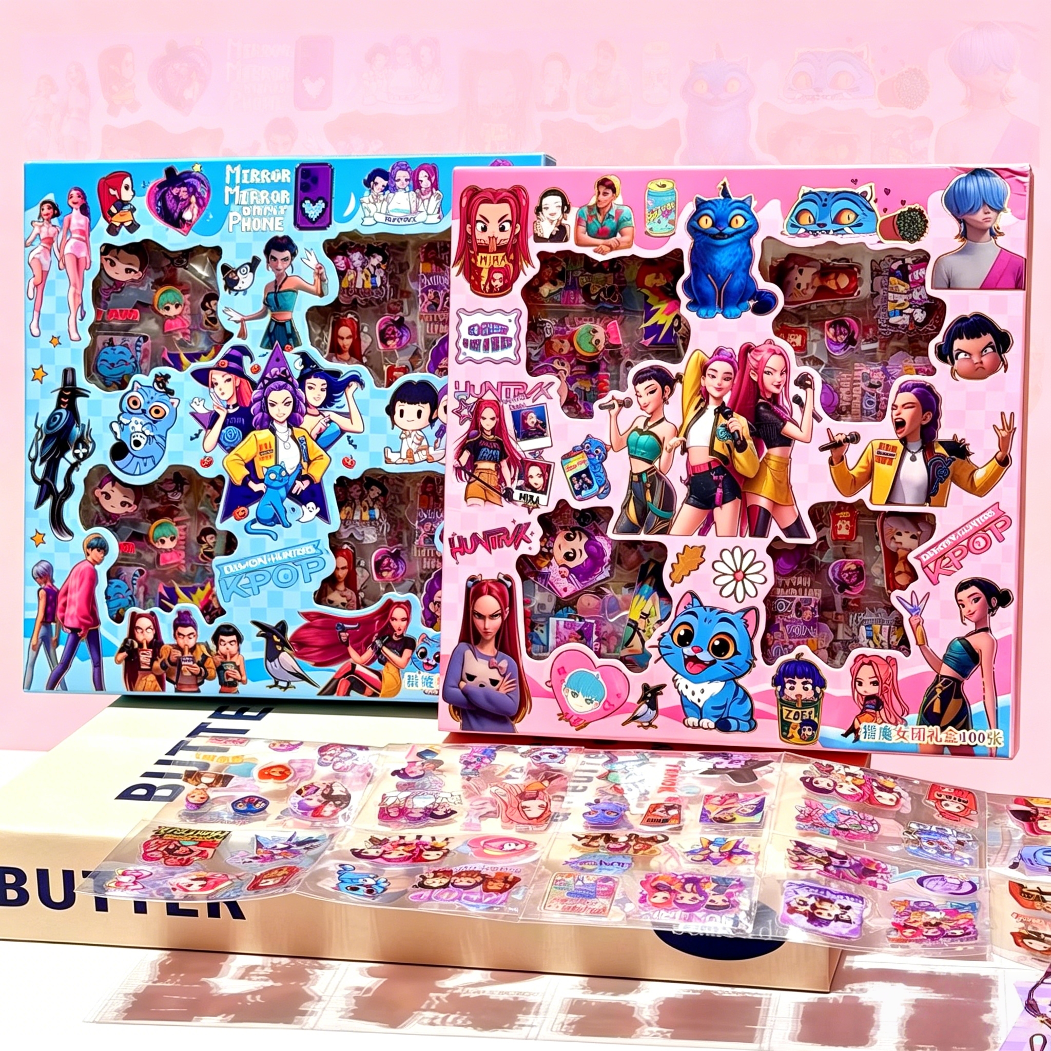 100pcs/set Anime Cartoon Anime - Laptop Accessories Kit 评论和价格