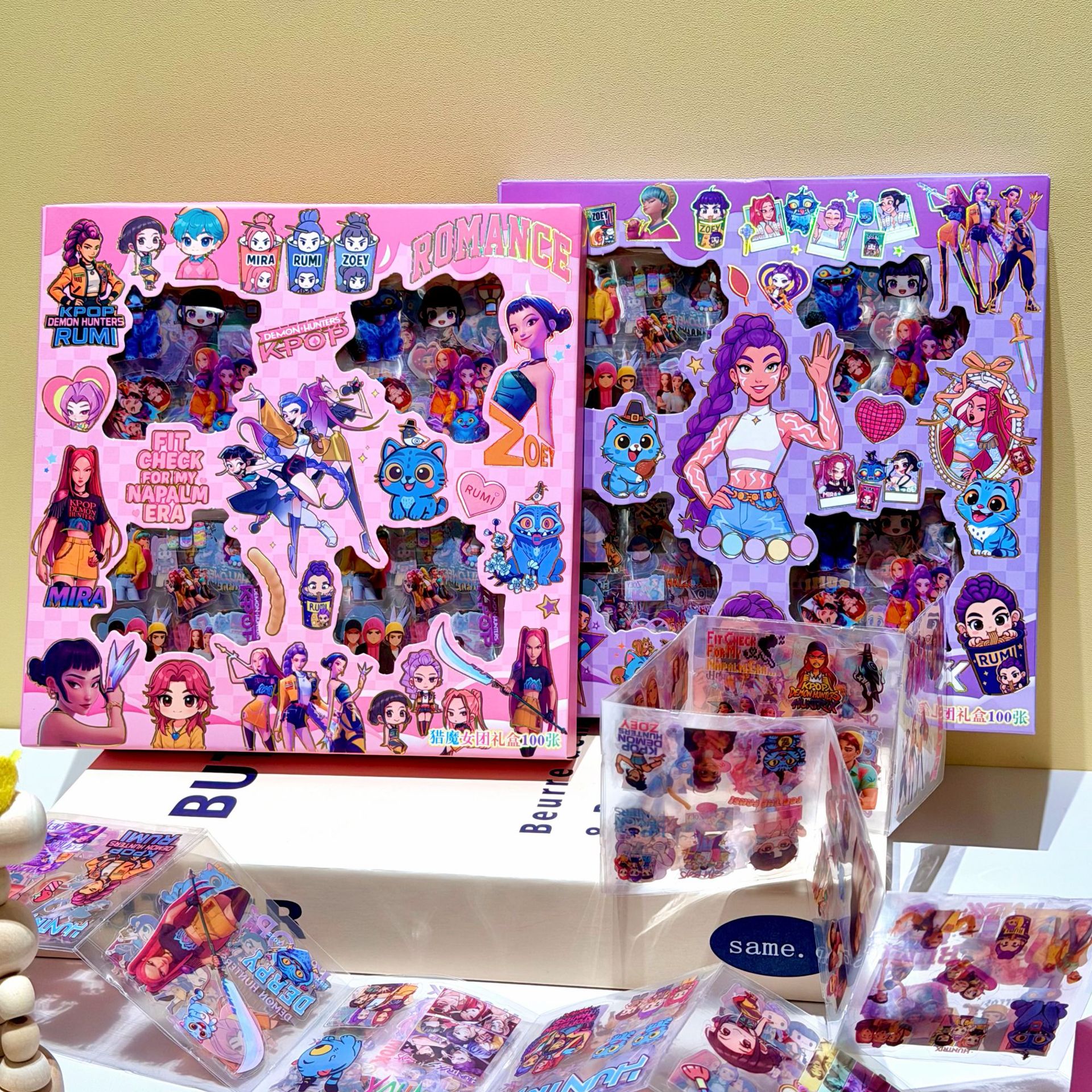100pcs/set Anime Cartoon Anime - Laptop Accessories Kit 评论和价格
