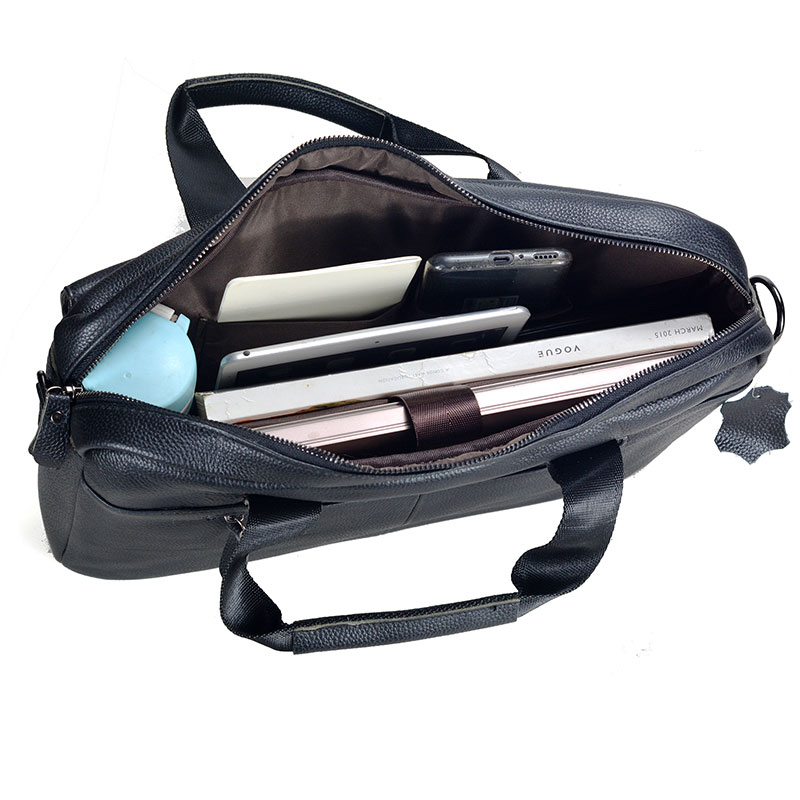 Large Men's Genuine Leather Ha - Laptop Accessories Box 评论和价格