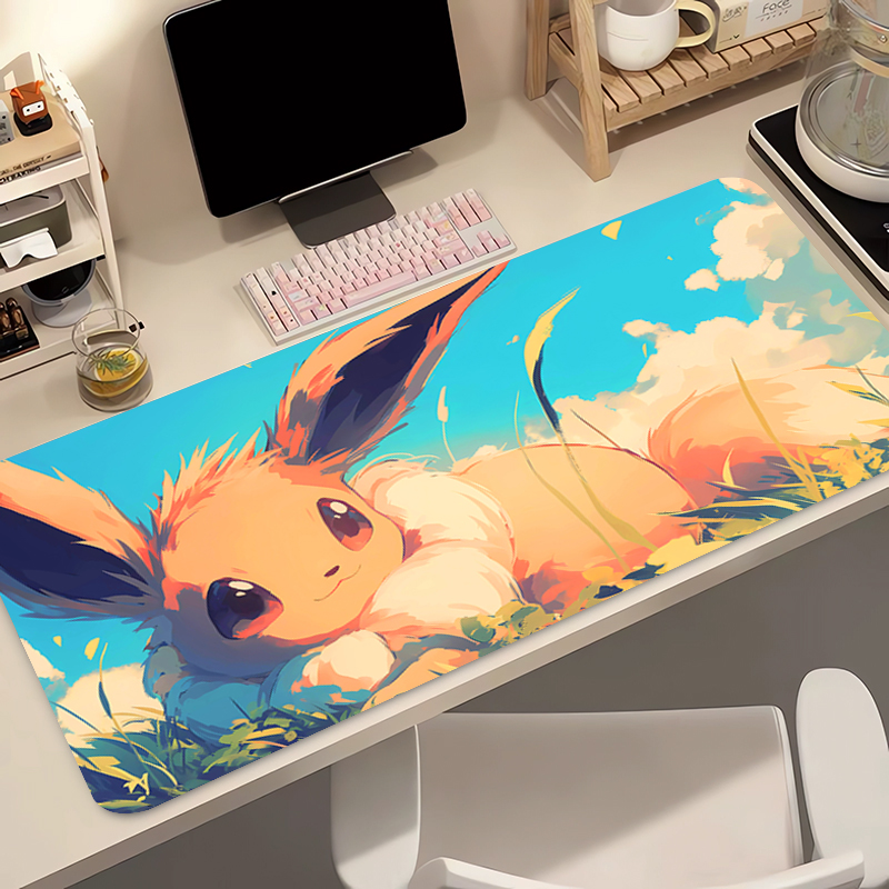 Anime Mouse Pad Pokemon Eevee  - Laptop Accessories Mouse 评论和价格