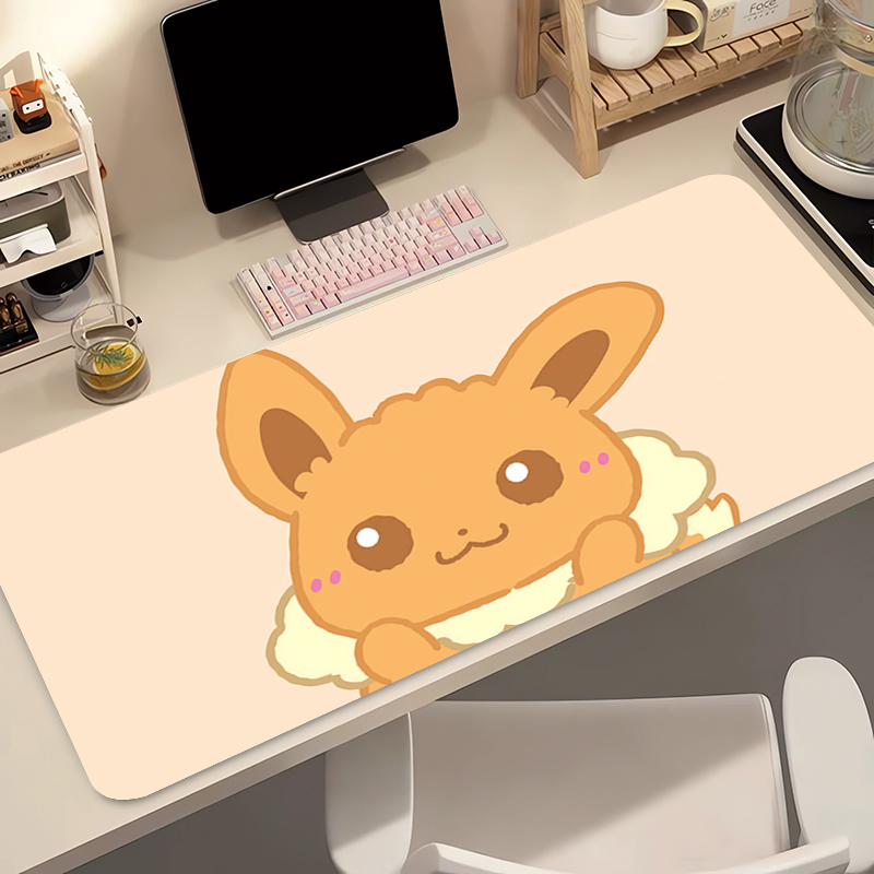 Anime Mouse Pad Pokemon Eevee  - Laptop Accessories Mouse 评论和价格