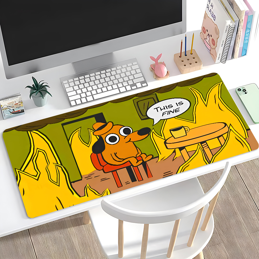 This Is Fine Dog Dachshund Mou - Laptop Accessories Mouse 评论和价格