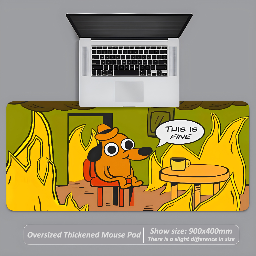 This Is Fine Dog Dachshund Mou - Laptop Accessories Mouse 评论和价格