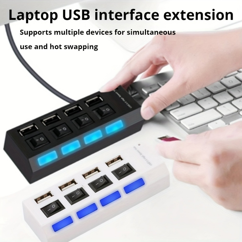 4/7 Port USB 2.0 Hub High Spee - Laptop Accessories Hub 评论和价格