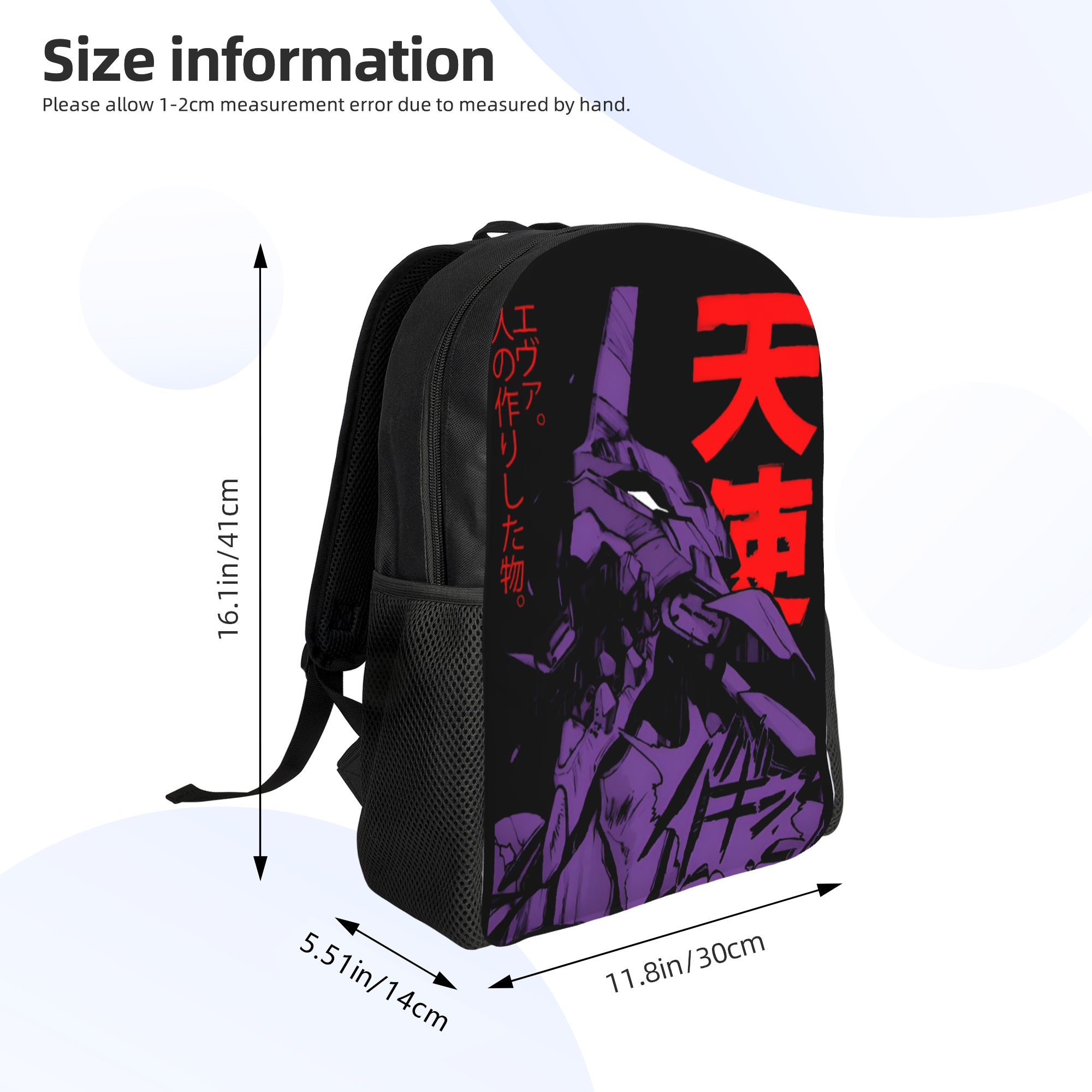 Custom E-Evangelions Backpack  - Laptop Accessories Women 评论和价格