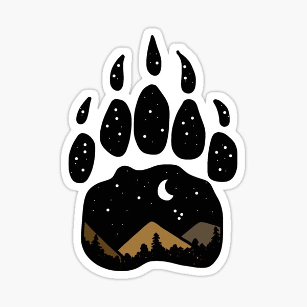 Papa Bear Print  Car Sticker D - Laptop Accessories 3D Print 评论和价格