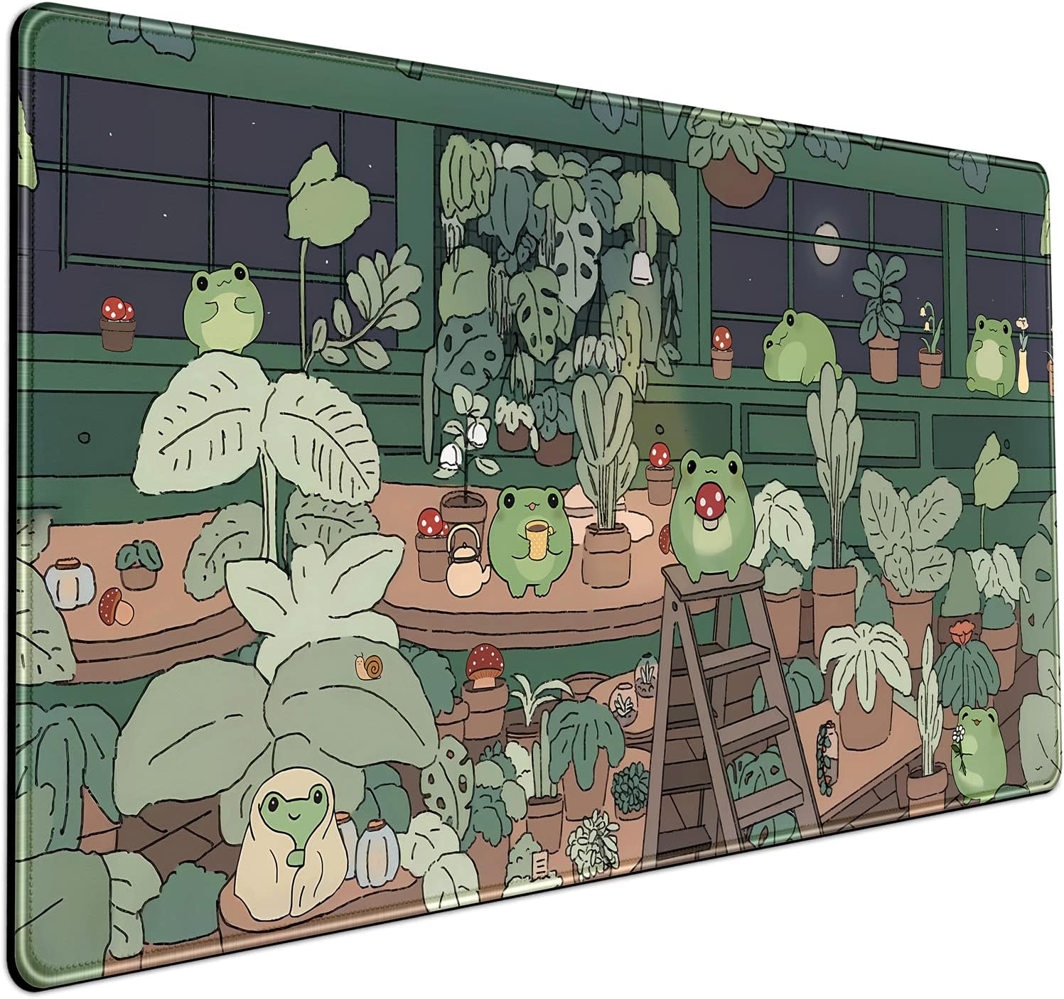 Cute Frog Mouse Pad Desk Mat,  - Laptop Accessories Images 评论和价格