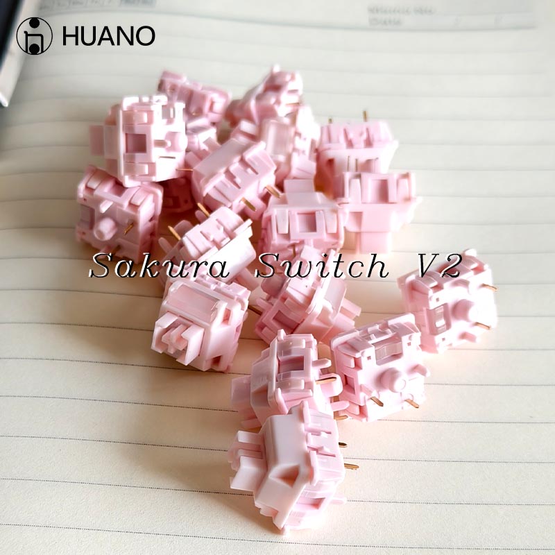 HUANO Sakura V2 Switch 5-Pins  - Laptop Accessories Uk 评论和价格