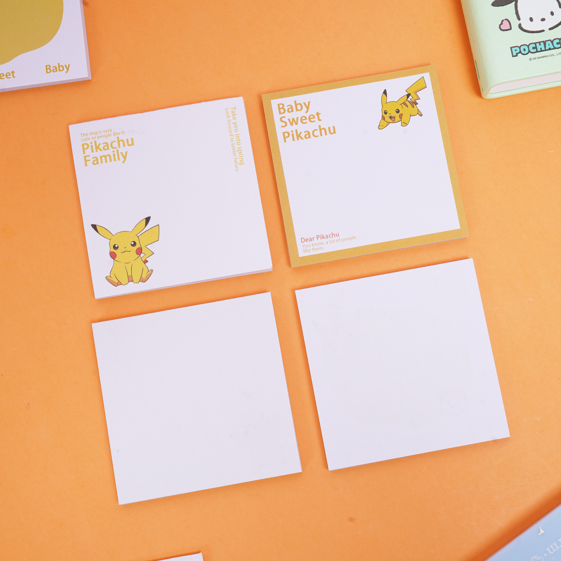 Cute Pikachu Ins Simple Sticky - Laptop Accessories Kit 评论和价格