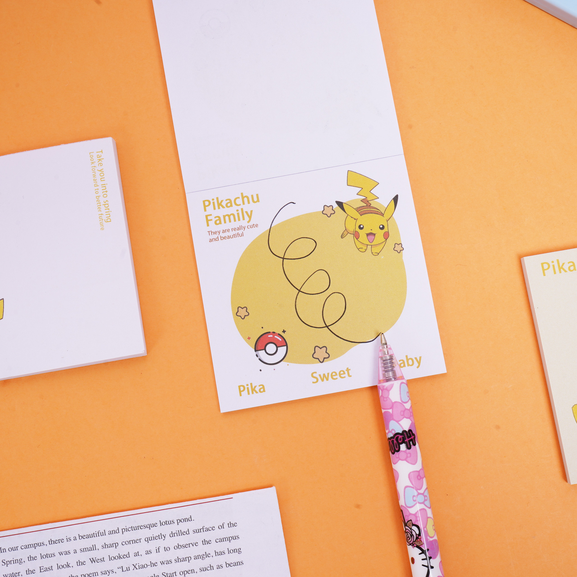 Cute Pikachu Ins Simple Sticky - Laptop Accessories Kit 评论和价格