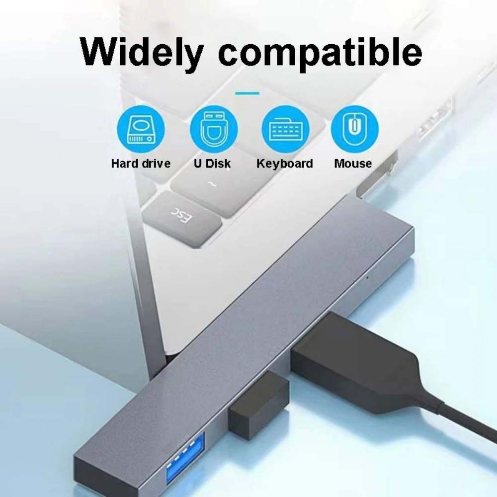4 in 1 USB 3.0 Hub Type C 3.1  - Laptop Accessories Hub 评论和价格