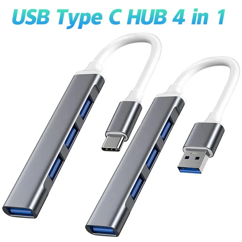 1/3pcs 4 Ports USB Hub 3.0 Ext - Laptop Accessories Hub 评论和价格