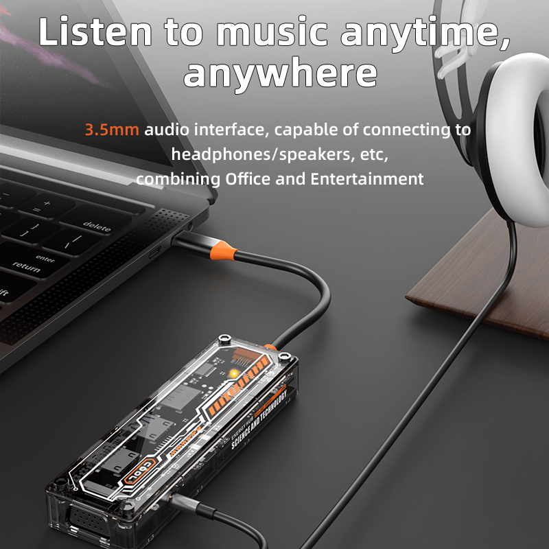 6-in-1 USB C Hub for MacBook P - Usb C Docking Hub 评论和价格