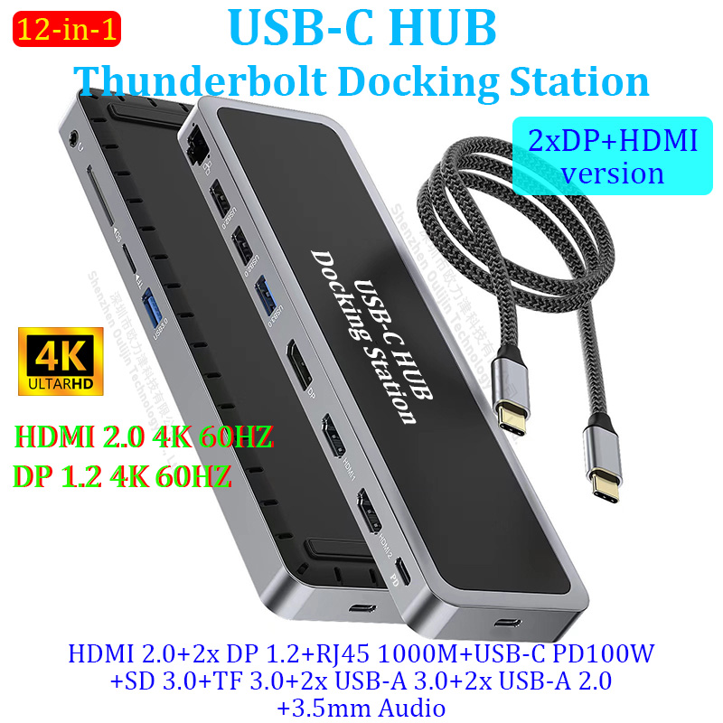 Support MST mode dual HD DP 4K - Laptop Accessories Hub 评论和价格