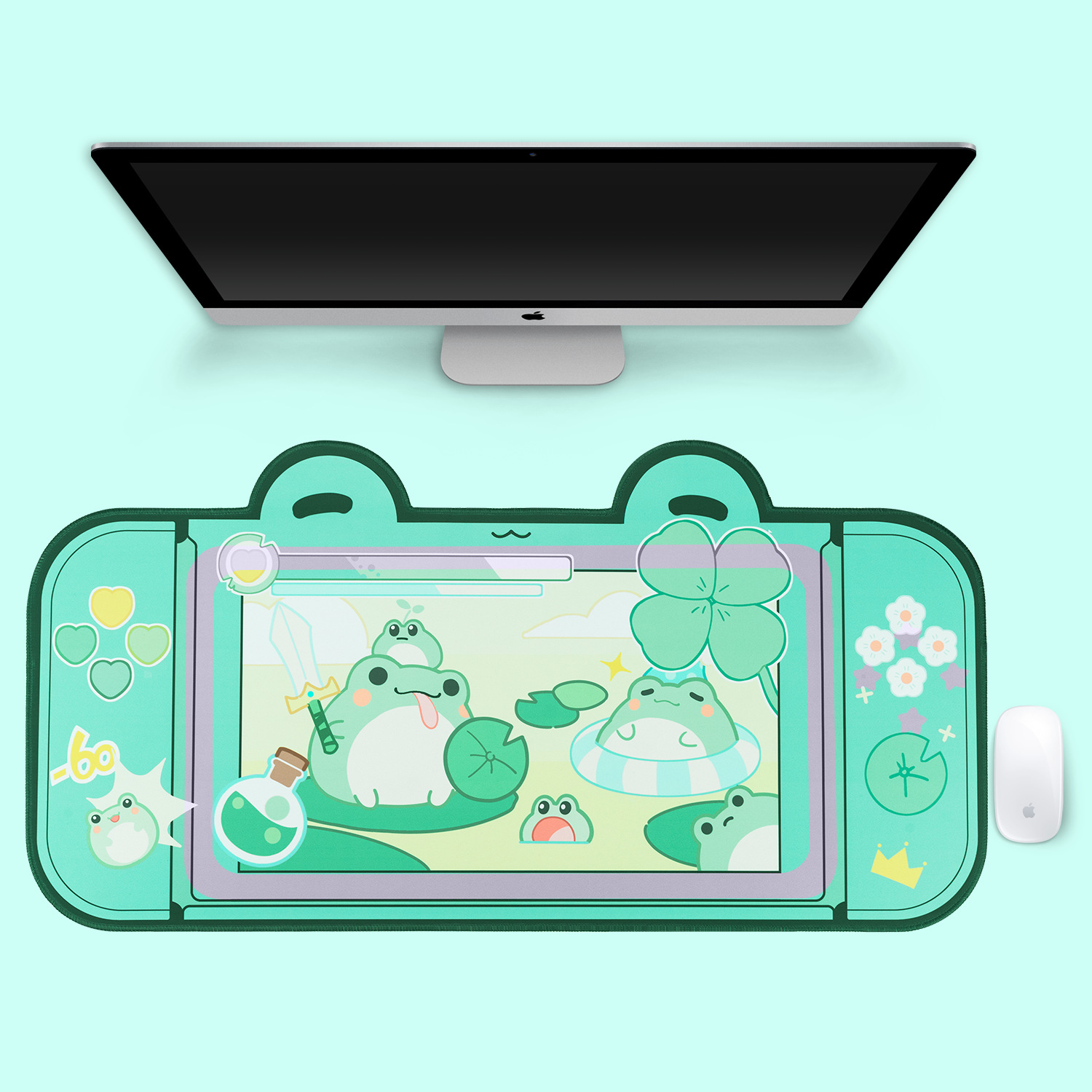 Extra Large Kawaii Gaming Mous - Laptop Accessories Mouse 评论和价格