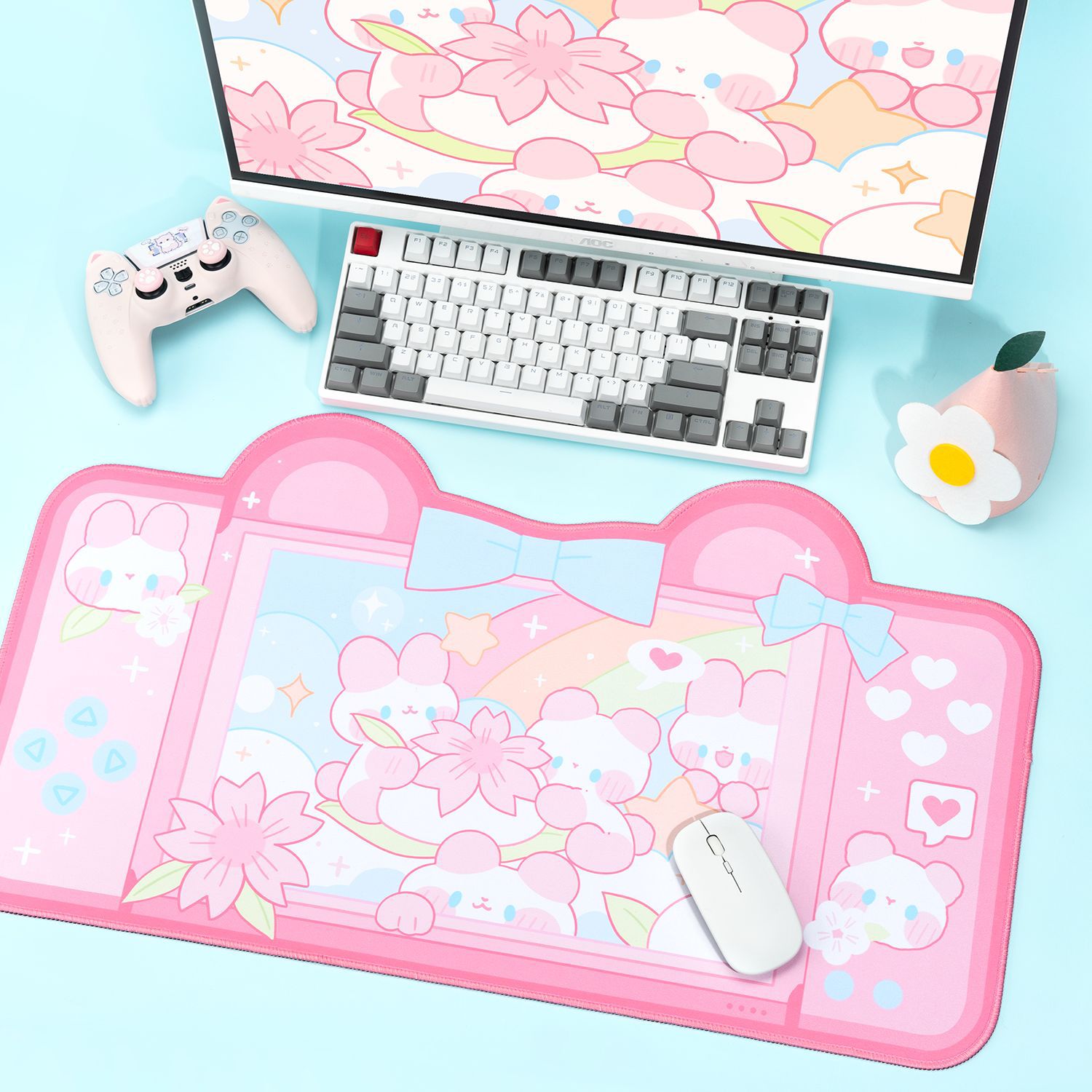 Extra Large Kawaii Gaming Mous - Laptop Accessories Mouse 评论和价格