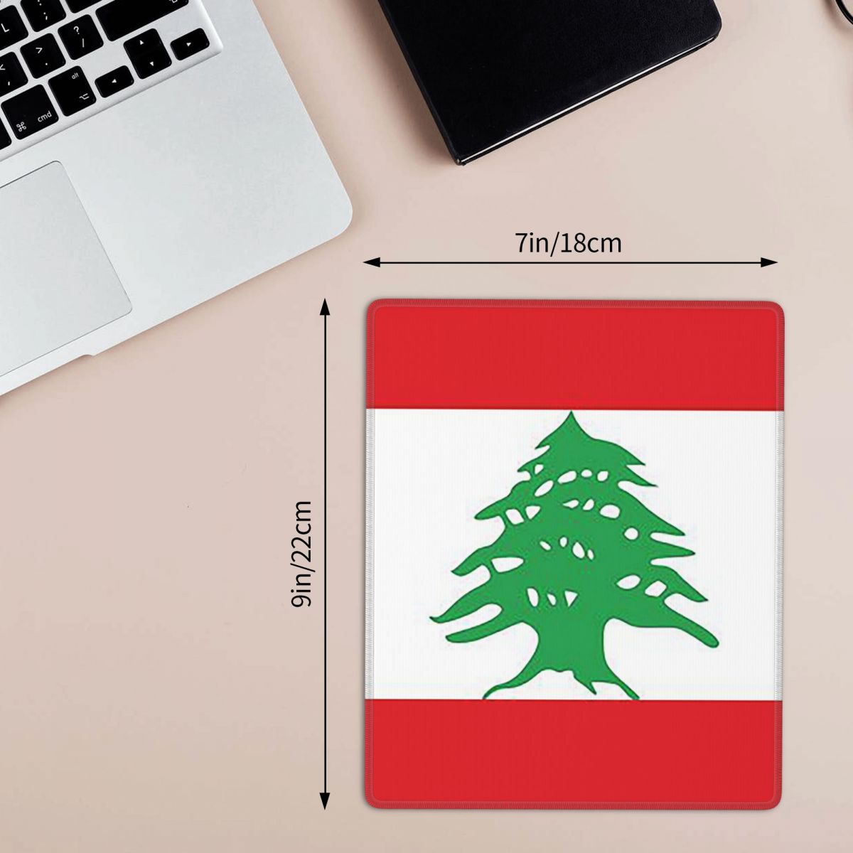 Flag Of Lebanon Mouse Pad Game - Laptop Accessories Lebanon 评论和价格