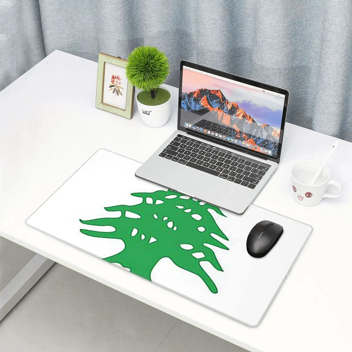 Large Mouse Pad Flag Of Lebano - Laptop Accessories Lebanon 评论和价格