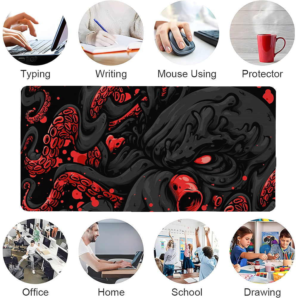Octopus Monster Mousepad Large - Laptop Accessories Mouse 评论和价格