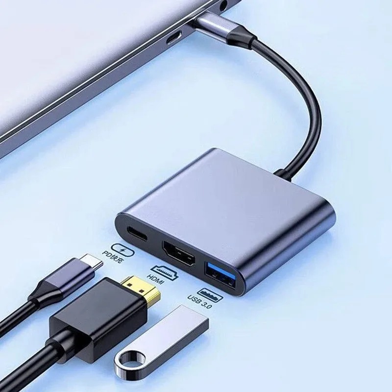 USB C HUB 3in1 Type C 3.0 to H - Usb C Docking Hub 评论和价格