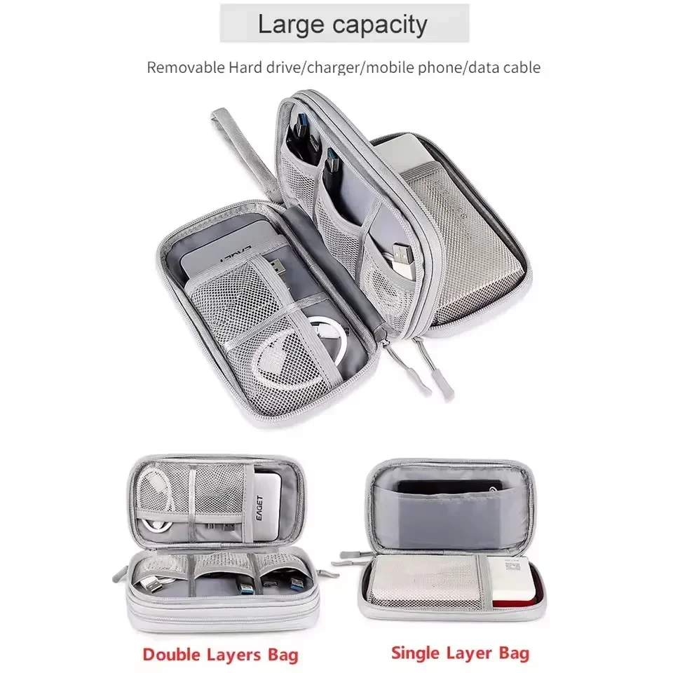 Travel Cable Bag Portable Digi - Cable Management Bag 评论和价格