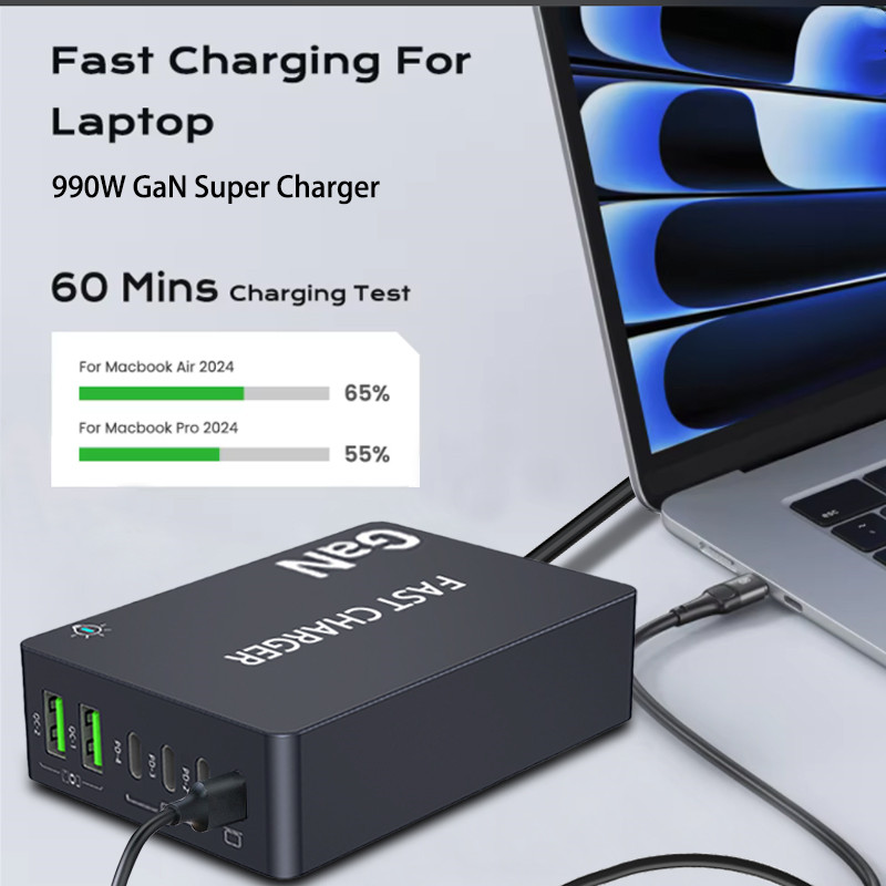 6-Ports PD USB GaN Fast Chargi - Laptop Accessories Uk 评论和价格