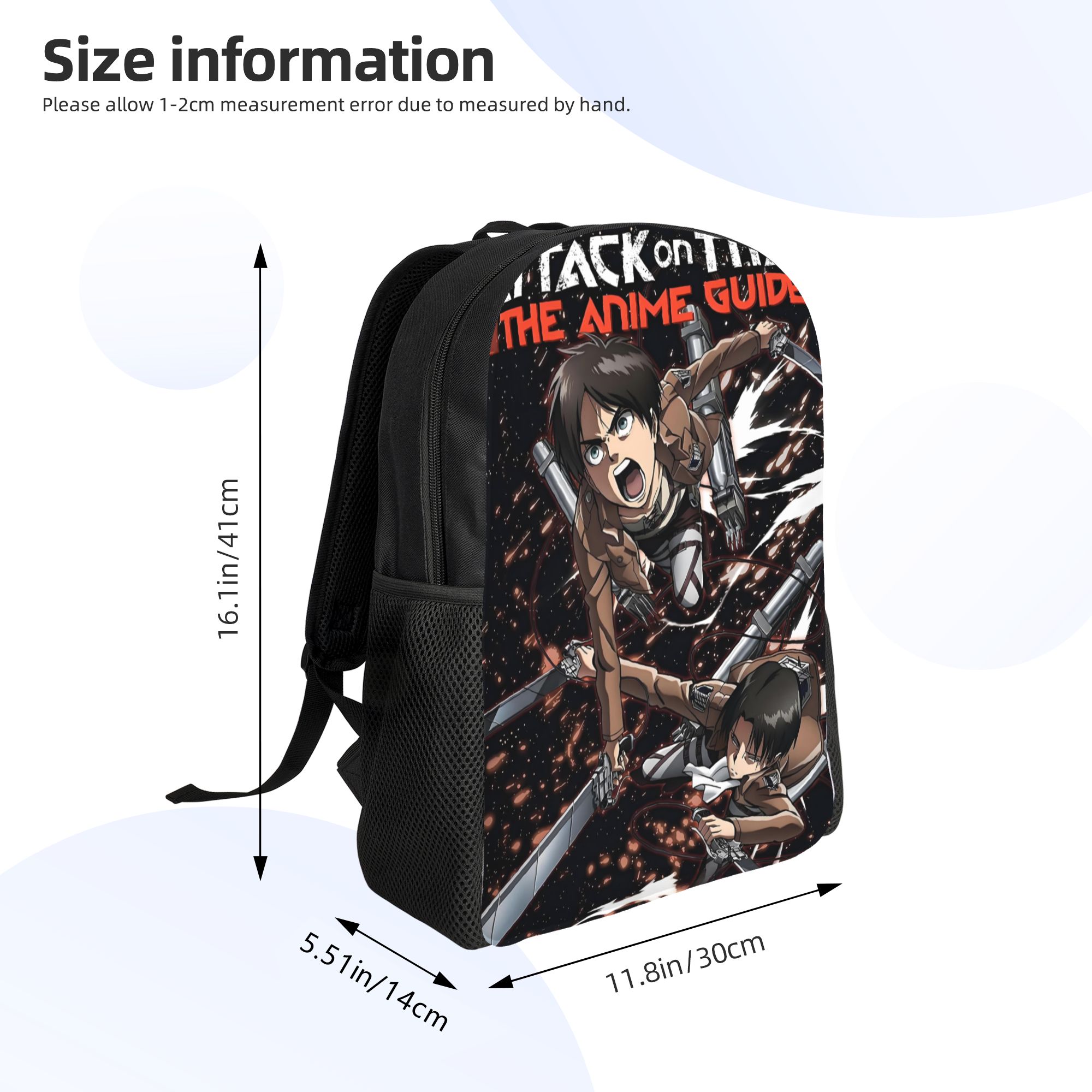 Attacks on Titans Travel Backp - Laptop Accessories Women 评论和价格