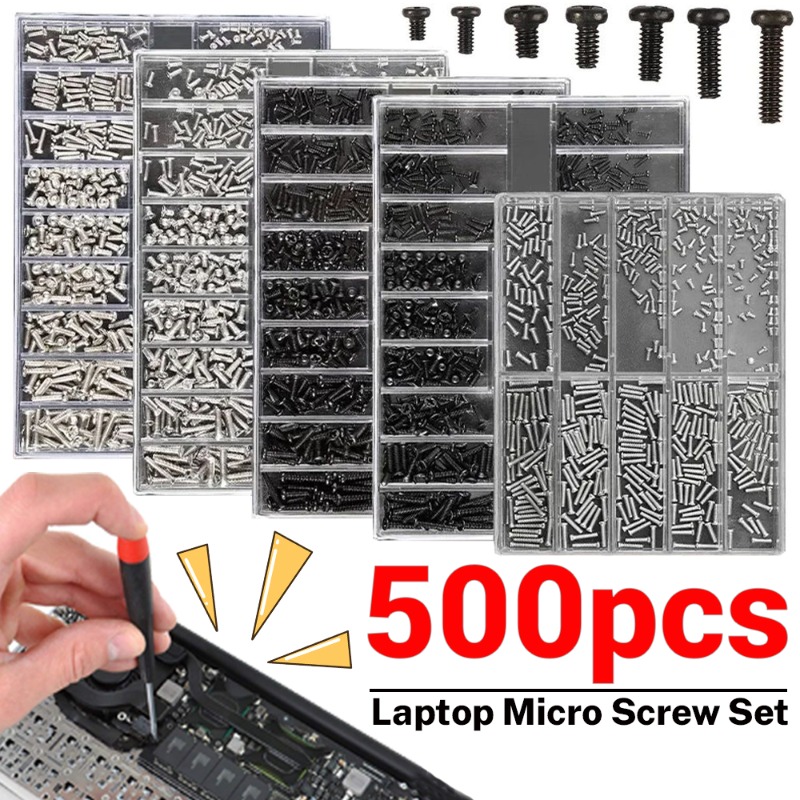 500PCS Laptop Notebook Screws  - Laptop Repair Accessories 评论和价格