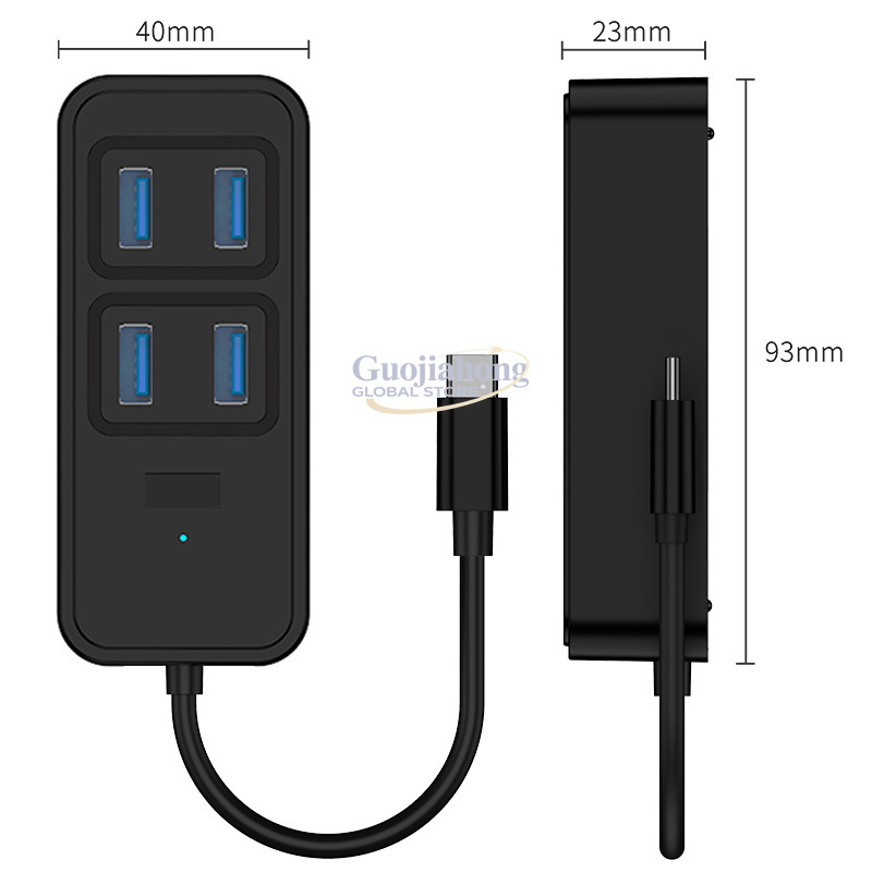 Cross-border USB3.0 hub, USB i - Usb C Docking Hub 评论和价格