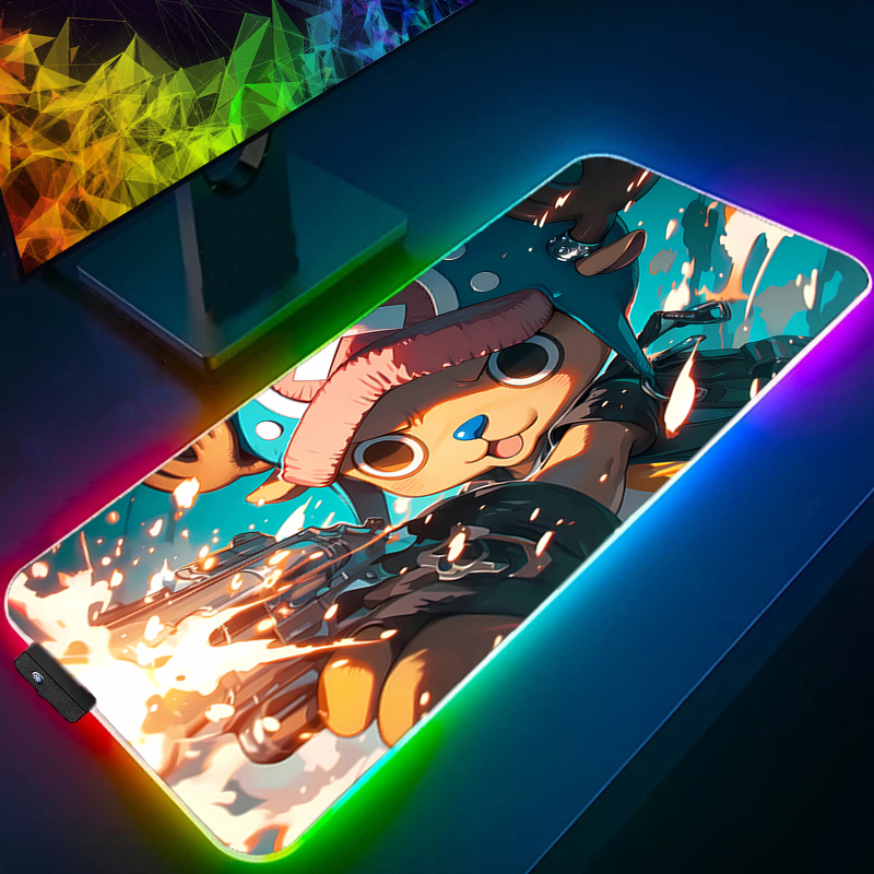 RGB Mouse Pad one piece Tony T - Laptop Accessories Mouse 评论和价格