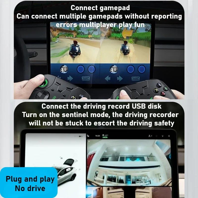 4-in-1 Glove Box Docking Stati - Usb C Docking Hub 评论和价格