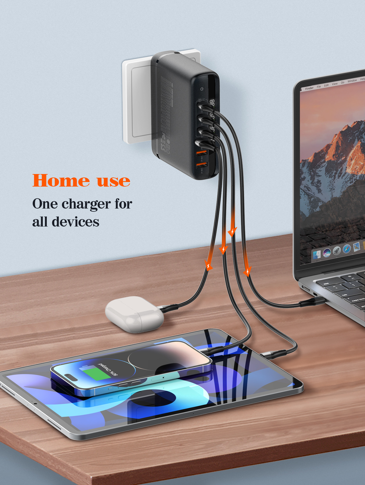 140W GaN USB C Charger PD 100W - Laptop Accessories Uk 评论和价格