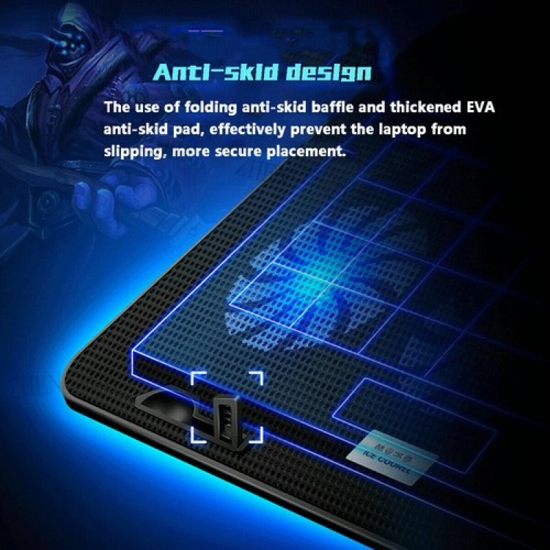 Y 6 Fans USB Cooler Cooling Pa - Laptop Cooling Pad 评论和价格