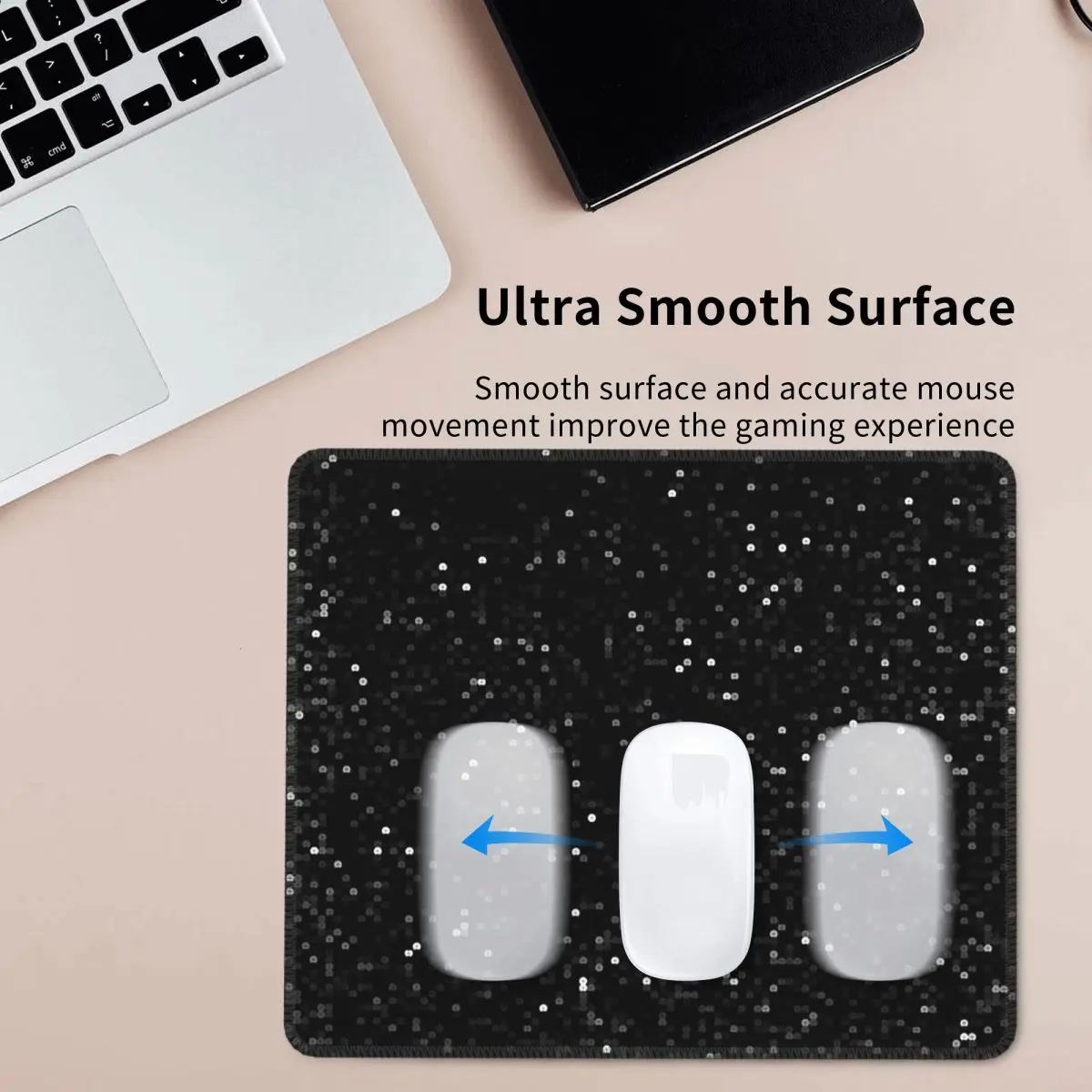 Printed Image Of Black Sequins - Laptop Accessories Images 评论和价格