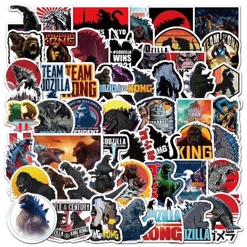 50pcs/set Movies Godzilla Vs.  - Laptop Accessories Kit 评论和价格