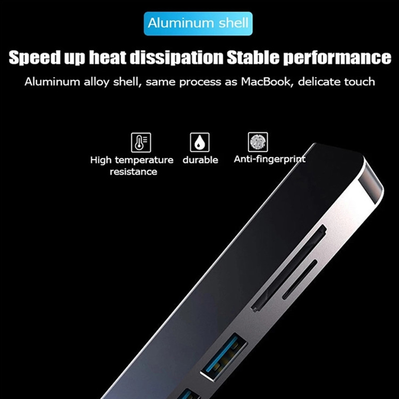 6 In 1 PD Type C Docking Stati - Usb C Docking Hub 评论和价格