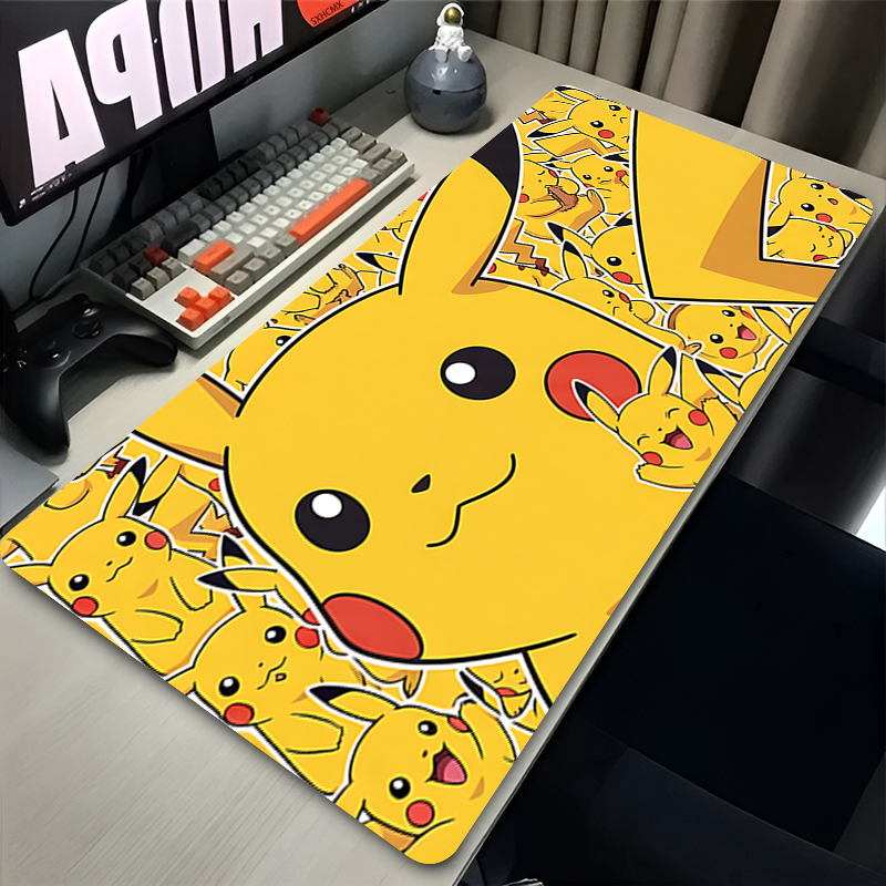 Mouse Pad P-pokemon Pikachu Co - Laptop Accessories Mouse 评论和价格