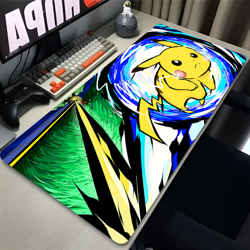 Mouse Pad P-pokemon Pikachu Co - Laptop Accessories Mouse 评论和价格