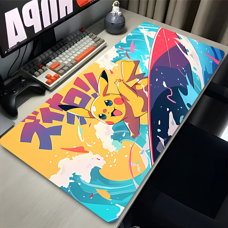 Mouse Pad P-pokemon Pikachu Co - Laptop Accessories Mouse 评论和价格
